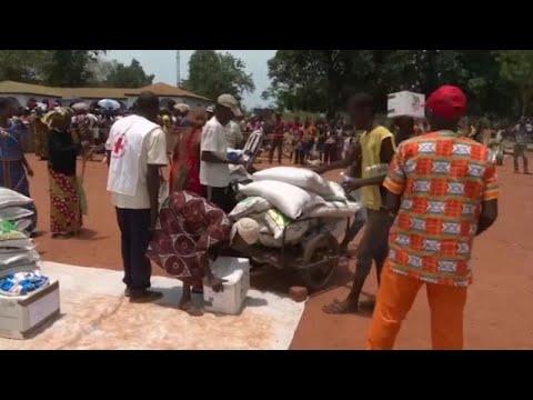 Much needed food aid reaches the Central African Republic